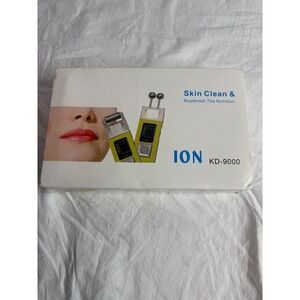 ION KD 9000 Skin Clean Replenish Nutrition Galvanic Device Facial Treatment Tool